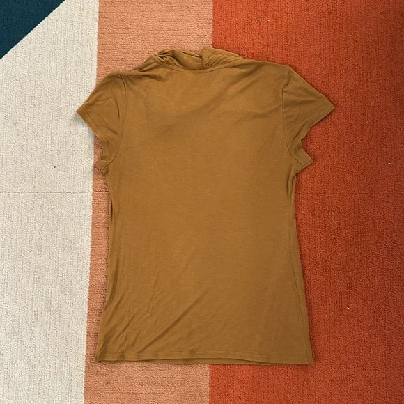 Anthropologie mocha top size M - Picture 2 of 4
